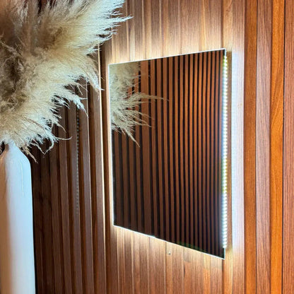 Miroir Rectangulaire LED Slim - Éclairage Premium et Design Moderne