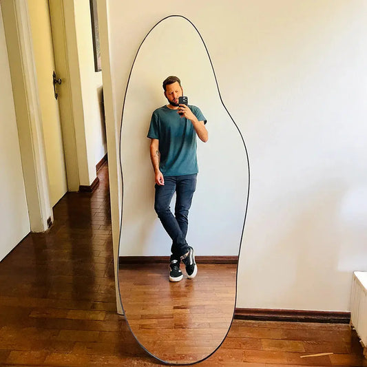 Miroir décoratif pleine longueur 160x60cm - Cadre minimaliste et design de luxe